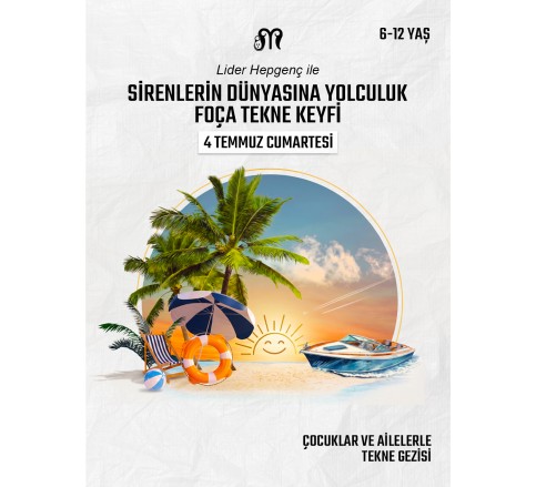 Foça'da Aile & Çocuk Tekne Keyfi